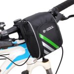 Sac / sacoche vélo guidon vtt résistante à leau avant pannier porte - bagages ?noir 6. 0 pouces) Sac / sacoche vélo guidon vtt résistante à leau avant pannier porte - bagages ?noir 6. 0 pouces)