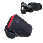 Housse pour appareil photo - canon - eos 100d 200d 350d 400d 500d 550d - noprne - sangle de transport ...