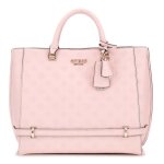 Sac shopper - guess - zarela girlfriend tote - rose - 35x28x13 cm - bandouli�re r�glable