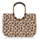 Sac shopper - reisenthel - loopshopper l - beige brun clair - 25l - poign�e rembourr�e