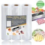 Sac sous vide 3 rouleaux 28x500cm sac sous vide alimentaire pour machine sous vide haute qualit� sans ...
