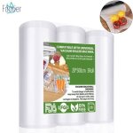 Sac sous vide alimentaire 20 x 500cm rouleau sac sous vide convient � tous machine sous vide sans bpa ...