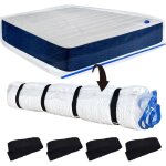 Sacs sous vide pour matelas avec 4 sangles de serrage sac pour matelas de d�m�nagement sac sous vide ...