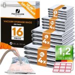 Sac sous vide vetement aspirateur i 16 pieces i sac sous vide couettesac rangement sous vide aspirateur ...