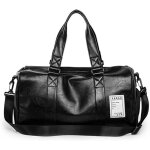Sac de sportimpermable pu cuir sac de voyage week - end sport sac grande capacit homme et femme avec ...