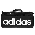 Sac de sport - adidas - linear duffel l - polyester recycl - noir - bandoulire ajustable