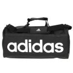 Sac de sport - adidas - linear duffel m - polyester recycl - noir - bandoulire ajustable