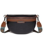Sac taille  large sangle pour femmes sac  bandoulire en cuir