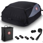 Sac de toit voiture Étanche - sailnovo 425l coffre de toit voiture pliable convient avec / sans barres ... Sac de toit voiture Étanche - sailnovo 425l coffre de toit voiture pliable convient avec / sans barres ...