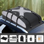 Sac de toit voiture - tooluck 580l / 20 pieds cubes coffre de toit de �tanche pour tous les v�hicules ...