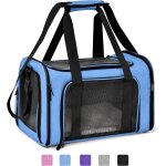 Sac de transport pour animaux de compagnie pour petits chats de taille moyenne chiens chiots de 15 lb ...