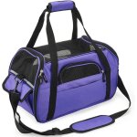 Sac de transport pour chat chien sac bandoulire respirant pour petit animal de compagnie transporteur ...
