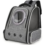Sac de transport pour chat petit chien 10kggrand sac  dos pour animal 3 entres portable pliable spacieux ...
