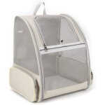 Sac de transport pour chats petits chiens 7. 5kgsac � dos en filet respirant pour petit animaux