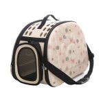 Sac transport pour chien chat pliant sac � main bandouli�re petit respirant pet carrier voyage de plein ...