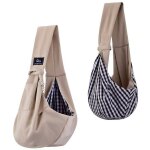 Sac de transport pour chien - non spcifi - sac  dos - 100% coton - rglable - pour animaux jusqu ...