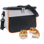 Sac de transport pour hamster et petits animaux respirant pour gerbilles souris lapins et cureuils taille ...