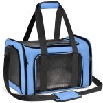 Sac de transport portable pour chat et chien souple et homologu� pour les voyages en avion. taille moyenne ...