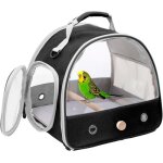 Sac de transport portable pour oiseaucage à oiseaux pour perroquet perruche calopsitte avec tapis souple ... Sac de transport portable pour oiseaucage à oiseaux pour perroquet perruche calopsitte avec tapis souple ...