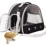 Sac de transport portable pour petits animaux cage de transport pour petits rongeur hamster 30. 5x20. ...