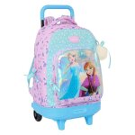 Sac trolley - safta - disney frozen 2 - compact - rose - 33x22x45cm