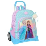 Sac trolley - safta - disney frozen 2 - rose - 33x14x42 cm - pour filles junior