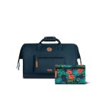 Sac de voyage - cabaia - duffle aventurier reykjavik 40l - d�perlant - vegan - bleu