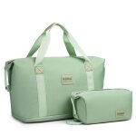 Sac de voyage duffel avec pochette � cosm�tiques sac de week - end de nuit / de sport sec et humide s�par� ...