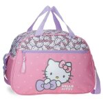 Sac de voyage enfant - sanrio - hello kitty my favorite bow - 40 x 24 x 18 cm - rose - polyester