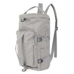 Sac de voyage - jet lag - polyvalent - gris - h25 x l45 x p25 cm