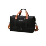 Sac de voyage sac de sport grand sac  bandoulire avec compartiment pour chaussures et compartiment ...