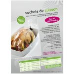 Sachet de cuisson - atc - multicolore - plastique - 20 sachets - micro - ondes compatible