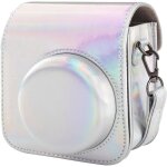 Sacoche pour appareil photo fujifilm instax mini 12 - housse de protection en cuir pu - argent - sacoche ... Sacoche pour appareil photo fujifilm instax mini 12 - housse de protection en cuir pu - argent - sacoche ...