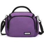 Sacoche pour appareil photo reflex - febest - s�parateurs amovibles - bandouli�re amovible - violet - ...