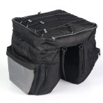 Sacoche arri�re v�lo 60l ? sac de porte - bagages double face sacoche de cadre v�lo �tanche grande capacit� ...