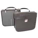 Sacoche arri�re v�lo - sporfabric - s17 - effet cuir noir - fixation crochet - dimensions lg33xl11xh28 ...