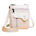 Sacoche � bandouli�re femmes poitrine cuir pour randonn�e course � pied cyclisme voyage et sport xd1273 ...