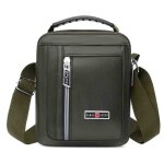 Sacoche � bandouli�re homme poitrine imperm�able pour � pied cyclisme voyage et sport xd1361 vert