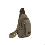 Sacoche  bandoulire homme poitrine pour randonne course  pied cyclisme voyage et sport xd1258 vert ...