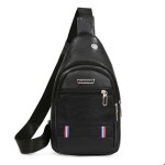 Sacoche � bandouli�re homme pu cuir poitrine pour randonn�e course � pied cyclisme voyage et sport xd1245 ...
