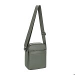 Sacoche homme bandoulire textile ville - pochette sac port travers pratique - taille petite - couleur ...