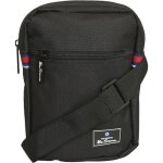 Sacoche homme - ben sherman - noir - polyester - h20 x l16 x p5cm - bandoulire rglable