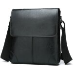 Sacoche homme kettys bandoulire noire discrte cuir - lgante pratique multi - compartiments idale ...