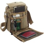 Sacoche homme sac bandoulire en toile vintage sac dpaule sac pochette loisirs vacances sacoche besace ...