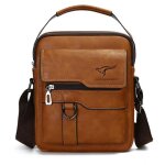 Sacoche homme grande capacit bandoulire pu cuir rsistant & impermable - fonctionnel pratique classe ...