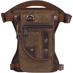 Sacoche de jambe de moto en toile ? pour hommes et femmes voyage plein air tactique randonn�e escalade ...