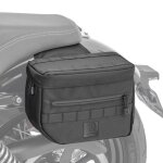 Sacoches moto - craftride dc1 - nylon balistique 1680d - compatible harley - davidson - imperm�ables