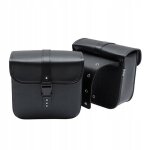 Sacoche moto resteq 2 pcs - pratique et résistante - noir 24x26x11 cm idéale pour vos voyages! Sacoche moto resteq 2 pcs - pratique et résistante - noir 24x26x11 cm idéale pour vos voyages!