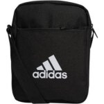 Sacoche noire - adidas - originals - bandoulire ajustable - compartiment zipp - poche avant zippe