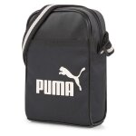 Sacoche homme - puma - noir - pu et polyester - bandouli�re r�glable - zipp�e